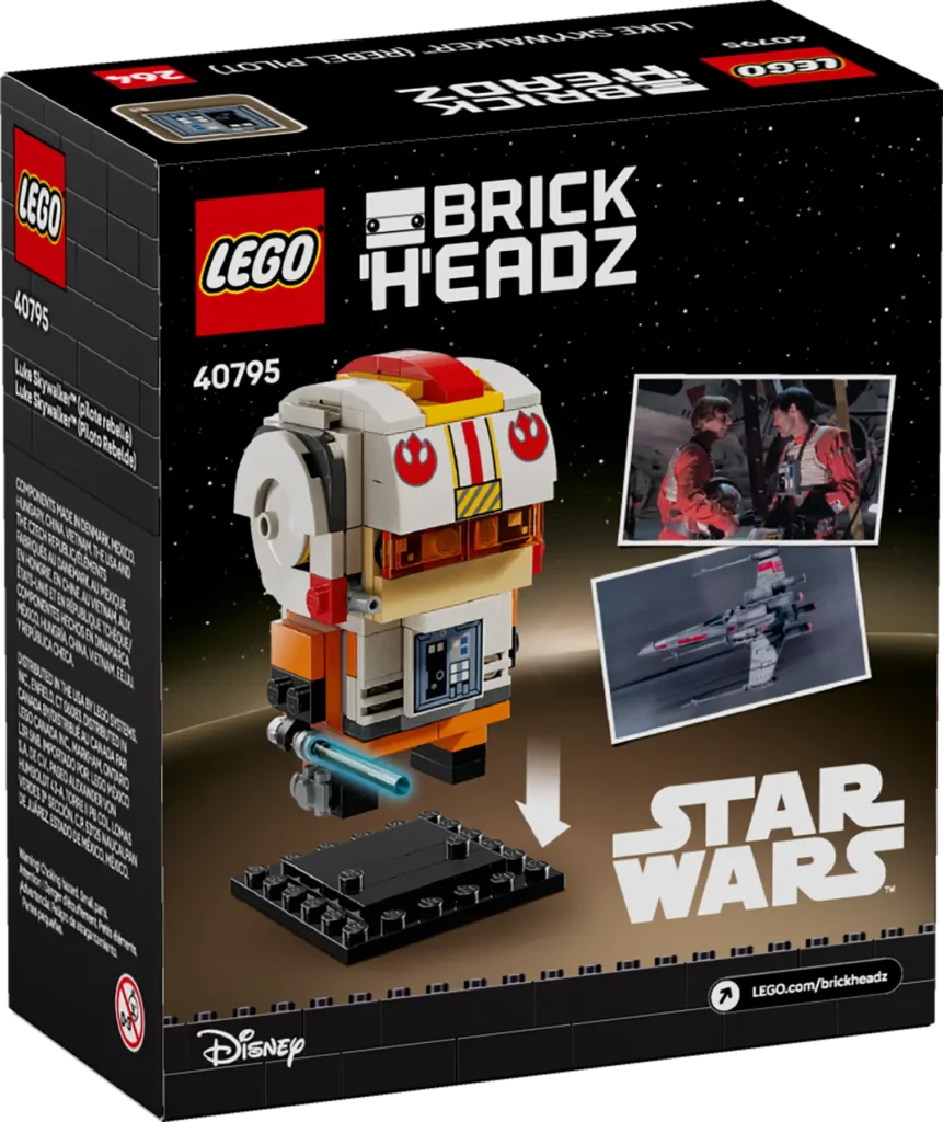 lego brickheadz 40795 luke skywalker (rebel pilot)  (7)